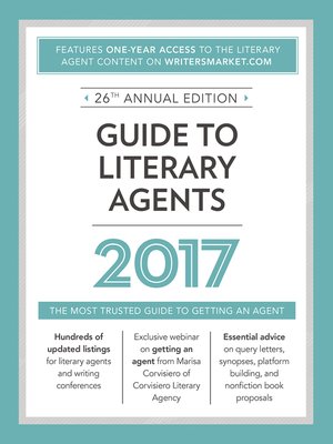 cover image of Guide to Literary Agents 2017